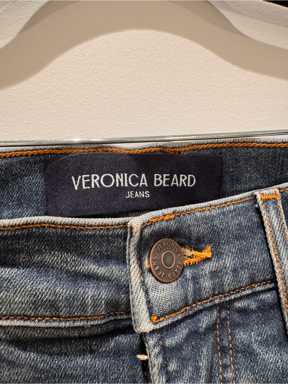 Veronica Beard Mid Rise Bootcut Jeans - Picture 3 of 5